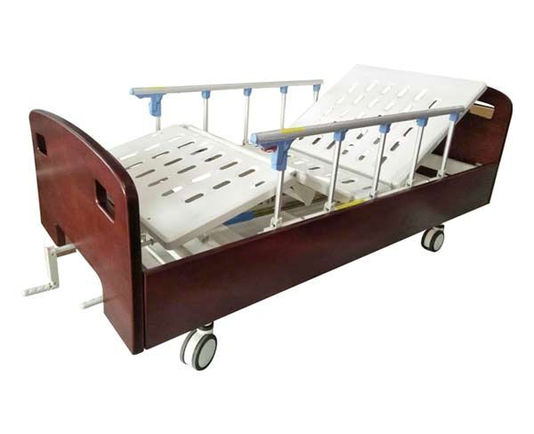 E2實(shí)木雙搖床（中控剎車、五檔護(hù)欄）