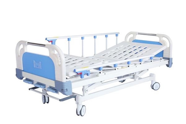 E5三功能護(hù)理床 (中控剎車、折疊護(hù)欄）